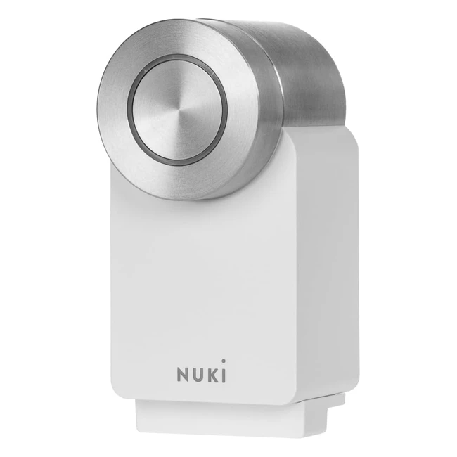 Serrure Smart Nuki Pro 4 - Contrle  Distance - WiFi - Matter - Power Pack Bl