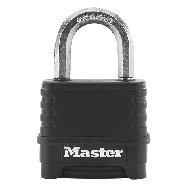 Master Lock Heavy Duty Combination Padlock Security Level 910 - Large Ergonomic 