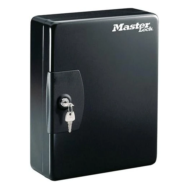 Master Lock KB25ML Key Cabinet Wall Mounted 25 Key Hooks Small - Organization, Security, Privacy Lock