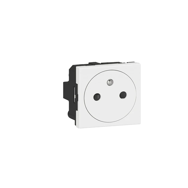 Legrand Prise Electrique Murale Mosaic Surface 2PT Blanc