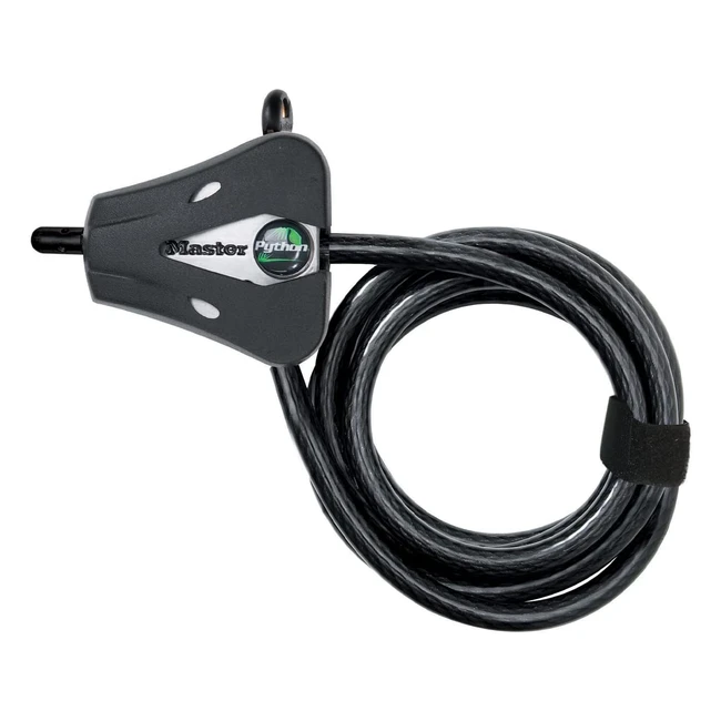 Candado de Cable Ajustable Master Lock 8418EURD - Python - Ideal para Deportes y