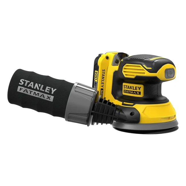 Ponceuse Excentrique Sans Fil Stanley Fatmax V20 18V 12 000 trs/min