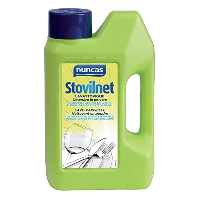 Nuncas Stovilnet Detersivo Lavastoviglie 12 kg - Risparmio Energetico