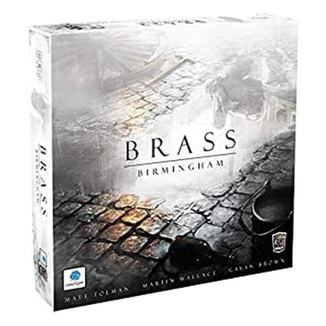 Roxley Games Brass Birmingham Board Game - Ages 14 - 2-4 Players - 120 Min