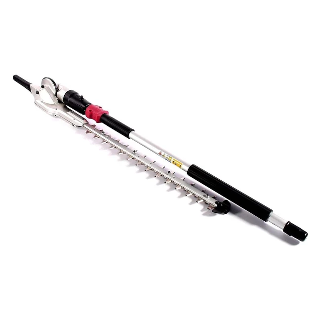 Makita Heckenscherenaufsatz EN401MP Rot Batteriebetrieben - Doppelseitig Geschliffene Messerbalken - Anstoschutz - 49 cm Schnittlänge