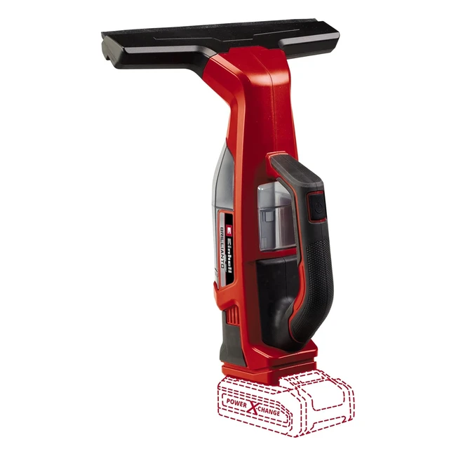 Einhell Power XChange Cordless Window Cleaner - Streakfree Electric Tool 28cm - Effortless Cleaning