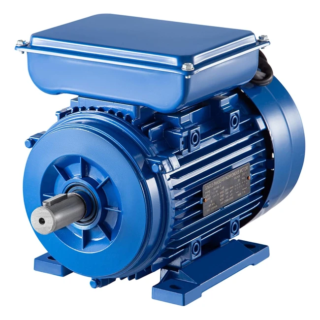 Moteur Electrique Asynchrone Monophase 220V 2200W IP44 VEVOR #2860tr/min Cuivre Pur