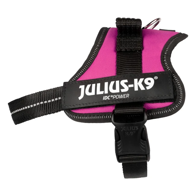 Dark Pink K9 Powerharness Size Smini | Comfort & Convenience | Reflective | Interchangeable Patches