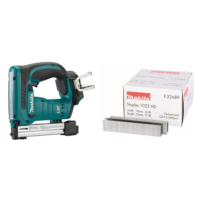 Makita DST221Z Akkutacker 18V blau silber - kraftvoll variabel vibrationsged