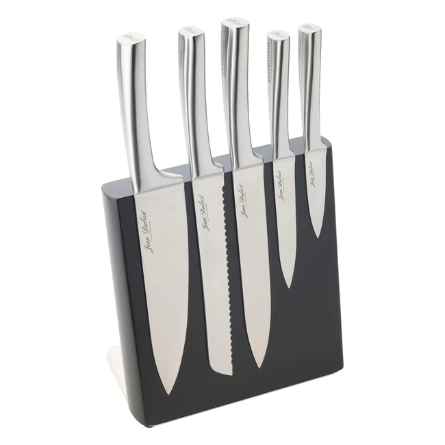 Ensemble de 5 couteaux de cuisine Pradel Jean Dubost 18522 en bloc mtal faon