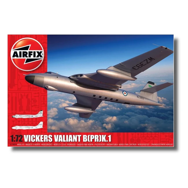 Airfix A11001A Vickers Valiant Series 11 Aircraft 172 Scale Model Kit