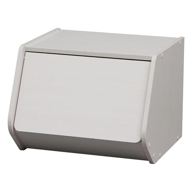 Iris Ohyama Unidad de Almacenamiento STB400D Roble Blanco - Diseo Modular Ofic