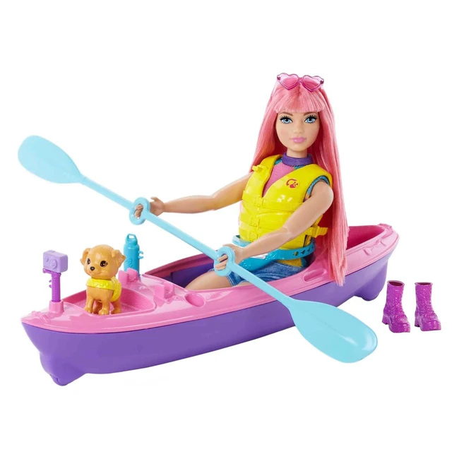Barbie Siamo in Due Playset Campeggio con Bambola Daisy Curvy HDF75