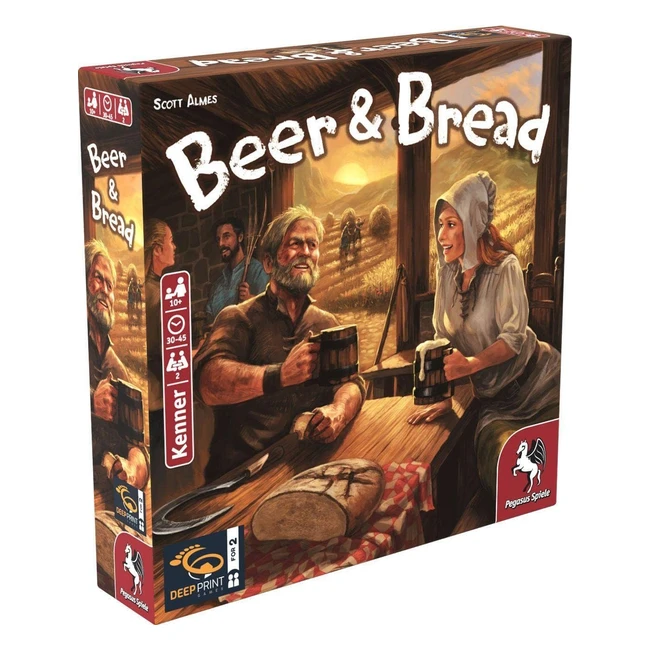 Pegasus Spiele 57809G Bier & Brot Deep Print Games Brettspiele