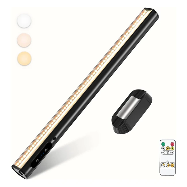 Flexo LED Bravzurg 4000mAh - Luz Armario USB Recargable - Mando a Distancia - Sin Cable