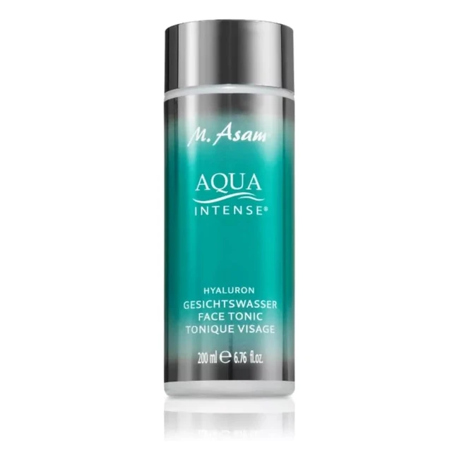 m asam aqua intense Hyaluronsure Gesichtstoner 200 ml - revitalisierendes und 