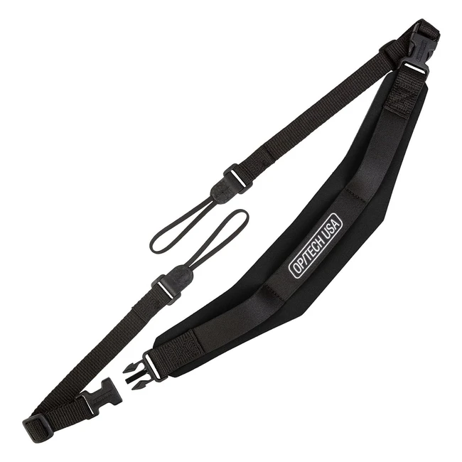 Optech USA 1501372 Neopren Kameragurt Schwarz 68 kg 1118 cm - Ergonomisch  Sto
