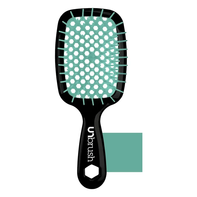 FHI Heat Unbrush Verde Azulado - Cepillo Ventilado nico - Reduce Tiempo de Sec