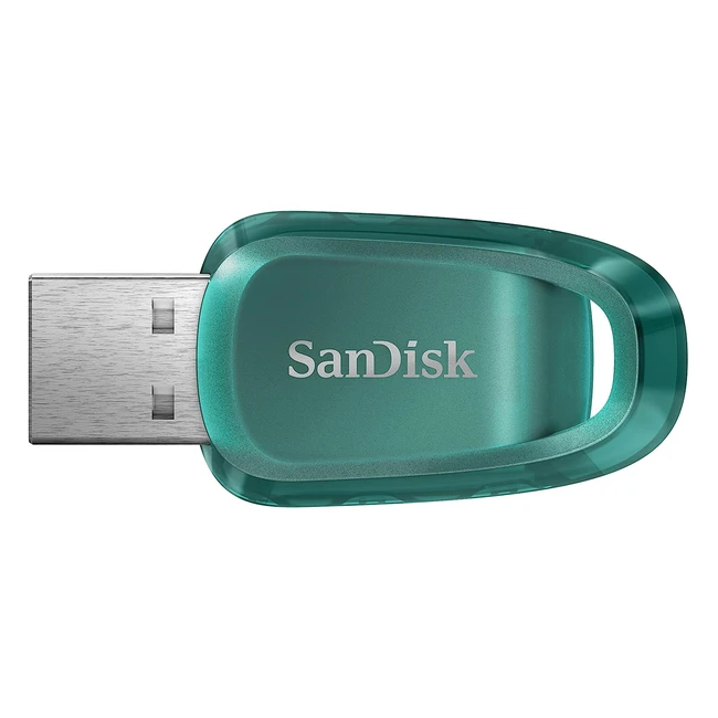 Sandisk Ultra Eco USB 32 Flash Drive 512GB - Bis zu 100MB/s Lesegeschwindigkeit - RescuePro Deluxe - 5 Jahre Garantie