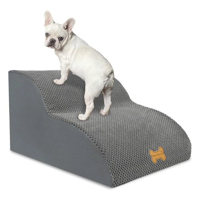 Escalera para Perros Pequeos - Rampa Antideslizante 2 Etapas