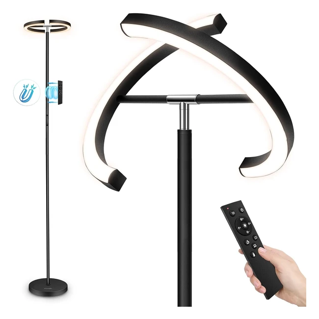 Lampadaire LED Fimei avec Tlcommande et Contrle Tactile - 3000K6000K - No