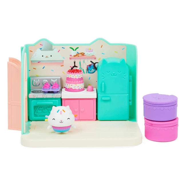 Gabby's Dollhouse Bakey with Cakey Kitchen - Figure & Accessories - Kids Toys