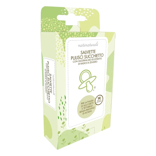 Toallitas Limpiadoras para Chupete Quaranta Settimane QS0240006 - Efecto Desinfectante y Protección Bucale