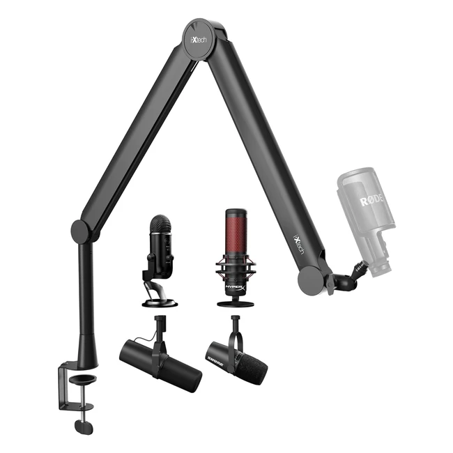 Ixtech Bras de Microphone Qualit Suprieure 360 Rglable - Modle Valiant