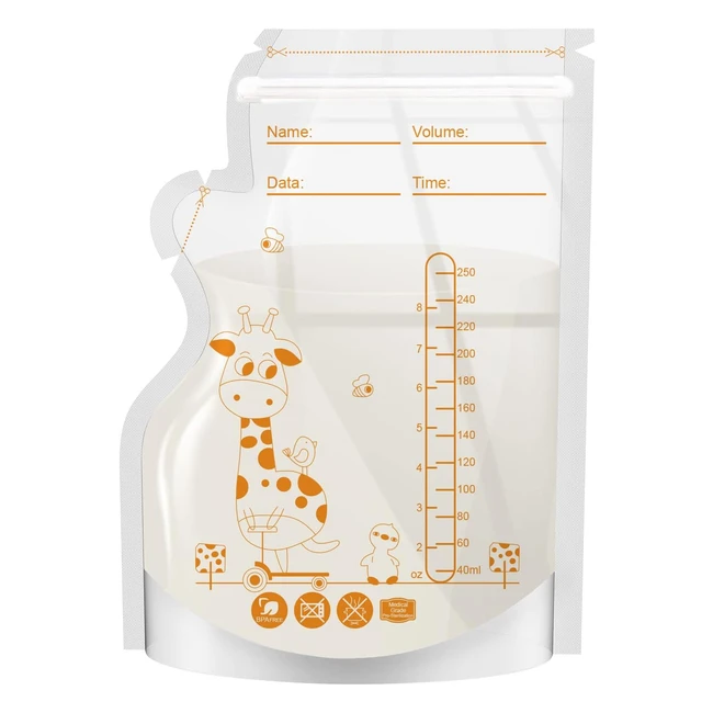 Bolsas Leche Materna Mumgaroo - 40 Piezas - AHORRO DE ESPACIO - Preesterilizadas