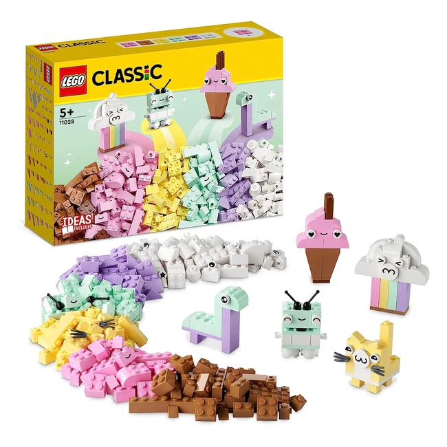 Lego Classic Divertimento Creativo Pastelli Set Costruzioni 11028