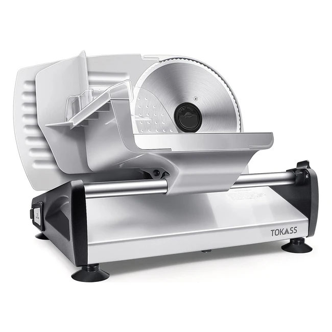 Affettatrice Elettrica Multiuso Tokass Acciaio Inossidabile - Taglia Pane Prosci