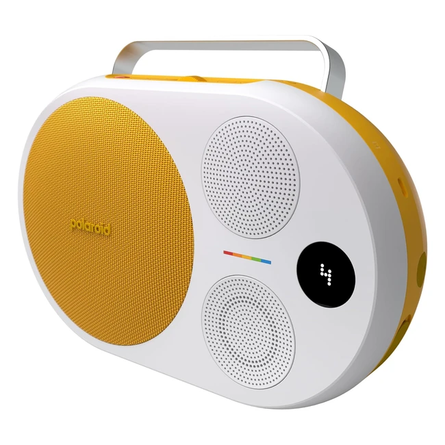 Polaroid P4 Musik-Player Gelb - kraftvoller groer Raum kabelloser Bluetooth-La