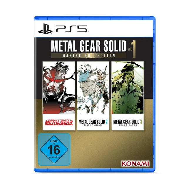 Metal Gear Solid Master Collection Vol 1 PS5 - Hochwertige Sammlung mit allen Ha
