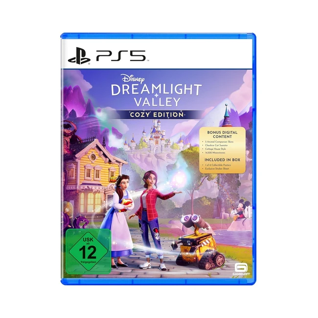 Disney Dreamlight Valley Cozy Edition PS5 - Exklusive Poster Sticker Pullover 