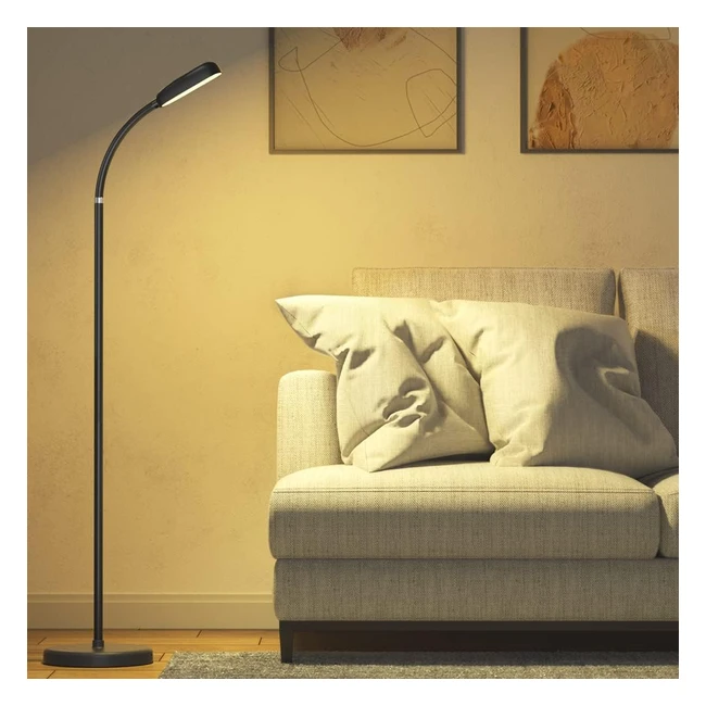 Lampadaire LED Contrle Tactile Sans Fil - 3 Couleurs 5 Niveaux de Luminosit