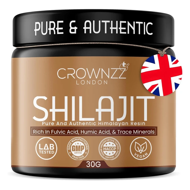 Pure Organic Gold Grade Himalayan Shilajit Resin for Men Women - Highstrength Sh