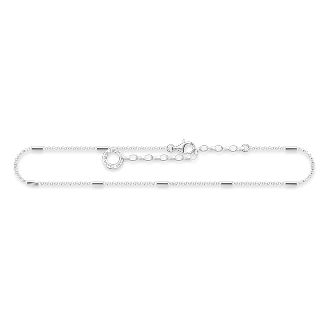 Thomas Sabo Damen Fukettchen AK003100121L27V 925 Sterling Silber Klassiker
