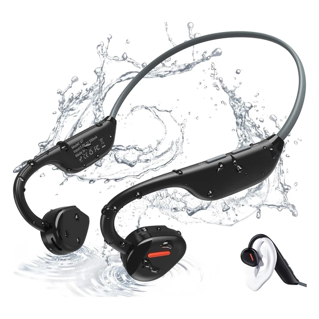 Ancwear Running Headphones Wireless Upgraded Open Ear Bluetooth Sports Headphone