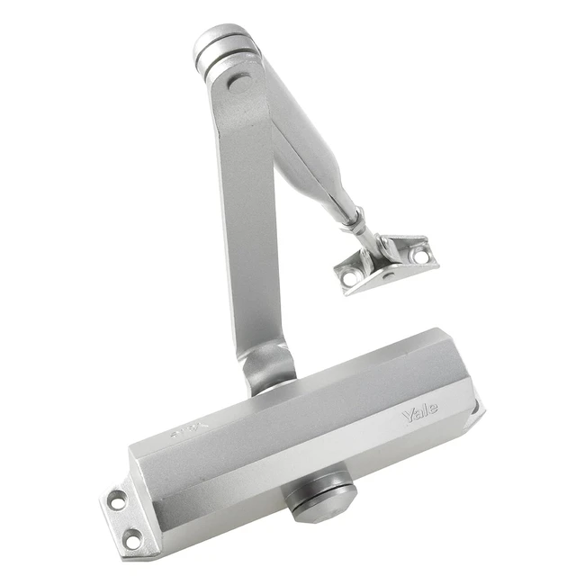 Cierrapuertas Yale 300000010060 - Brazo Normal Fuerza 3 Plata