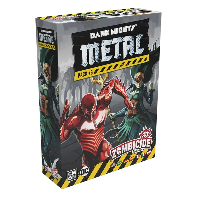 Zombicide 2nd Edition Batman Dark Nights Metal Pack 3 Miniature Expansion