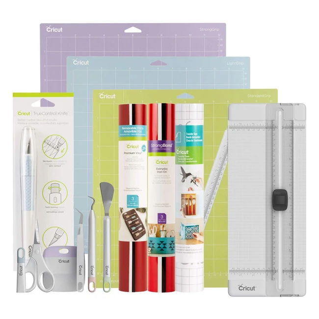 Paquete Cricut Vinilo Variedad - Materiales Esenciales - Ref 123456