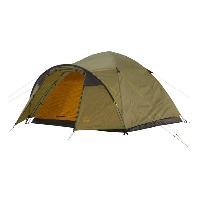 Grand Canyon Topeka 3 - Großzügiges 3 Personen Zelt Kuppelzelt Igluzelt für Trekking Camping Outdoor Festival