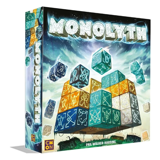 Cmon Monolyth Familienspiel Geschicklichkeitsspiel 14 Spieler ab 8 Jahren