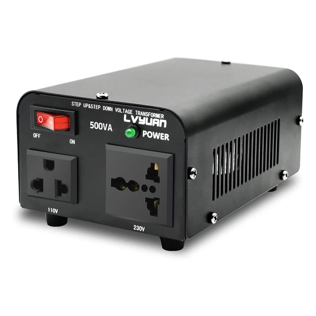Convertidor de Voltaje Yinleader 500W 110V 220V - Transformador Automático