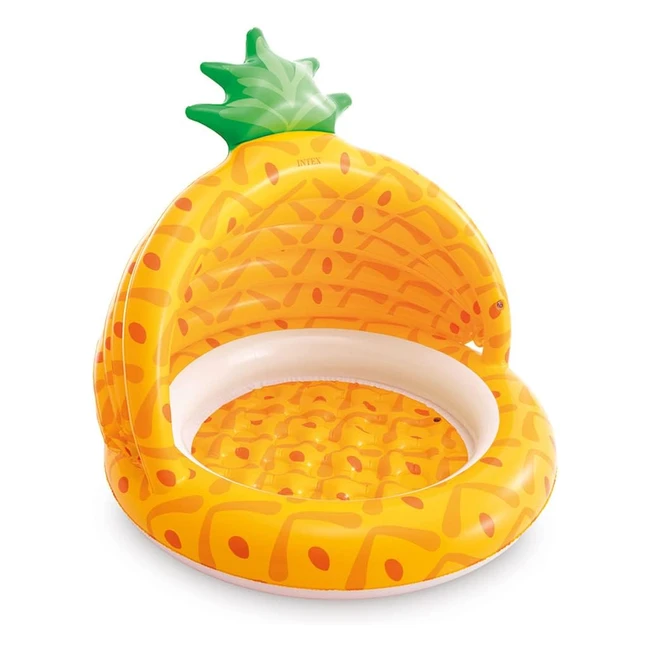 Piscina Hinchable Intex 58414NP con Toldo Pina - 127x102x69 cm