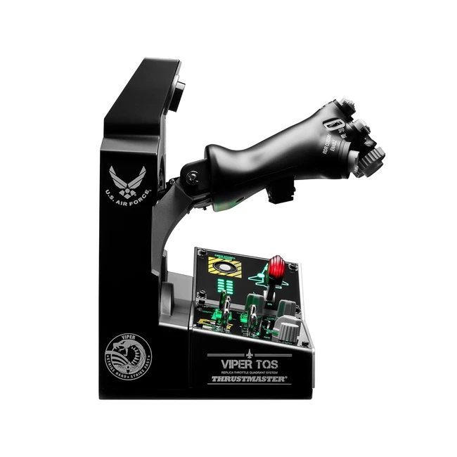 Thrustmaster Viper TQS Mission Pack fr PC Metall Schubhebel Quadrant System in