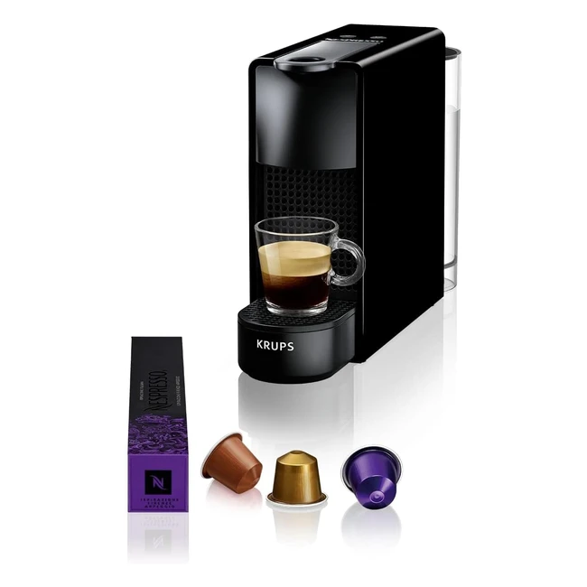 Nespresso Krups XN1108 Essenza Mini Kaffeekapselmaschine 19 bar Energiesparmodus
