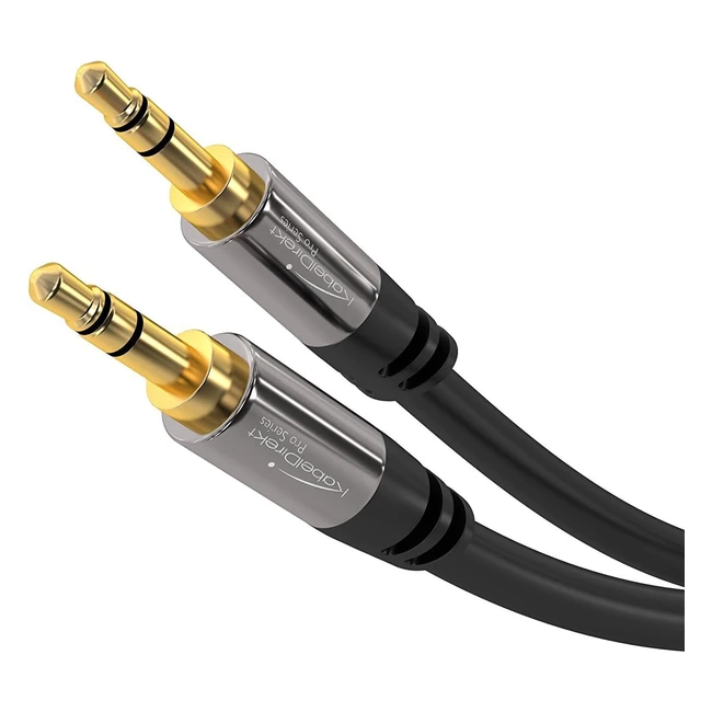 KabelDirekt 15m Jack Kabel | HQ Sound | Robust & Flexibel | 36 Monate Garantie