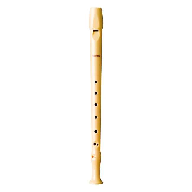 Hohner 9509 Descant Recorder Ivory - Ideal School Instrument for Beginners