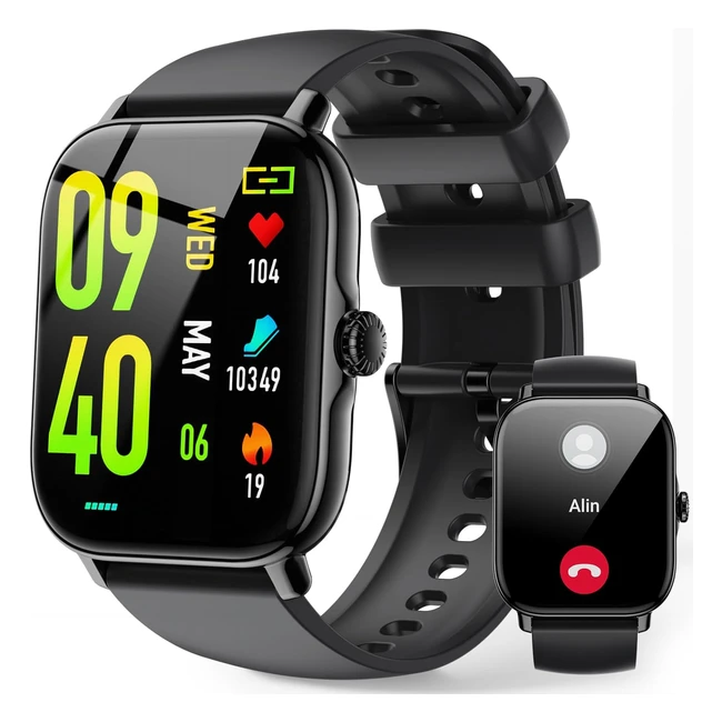 Smartwatch Uomo Donna Bluetooth 185 HD Schermo Tattile - Orologio Smart Watch 111 Modalità Sportive